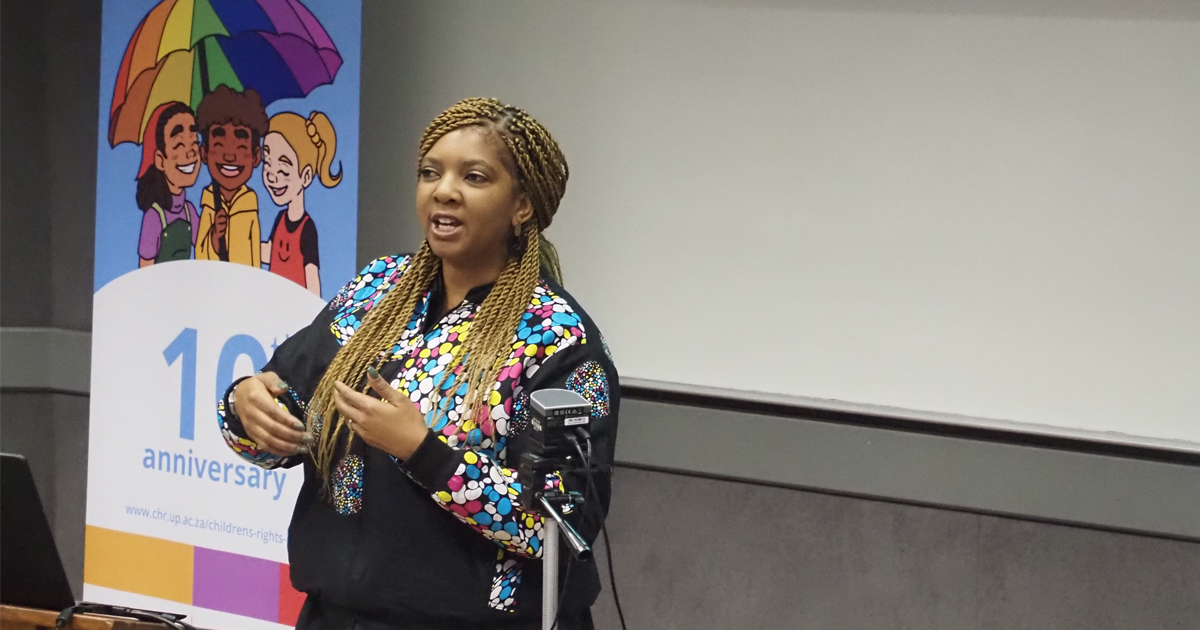 Karabo is a senior attorney and the Director of the Centre for Child Law