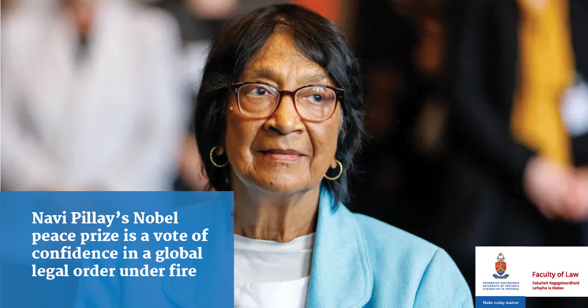 Navi Pillay’s Nobel Peace Prize 