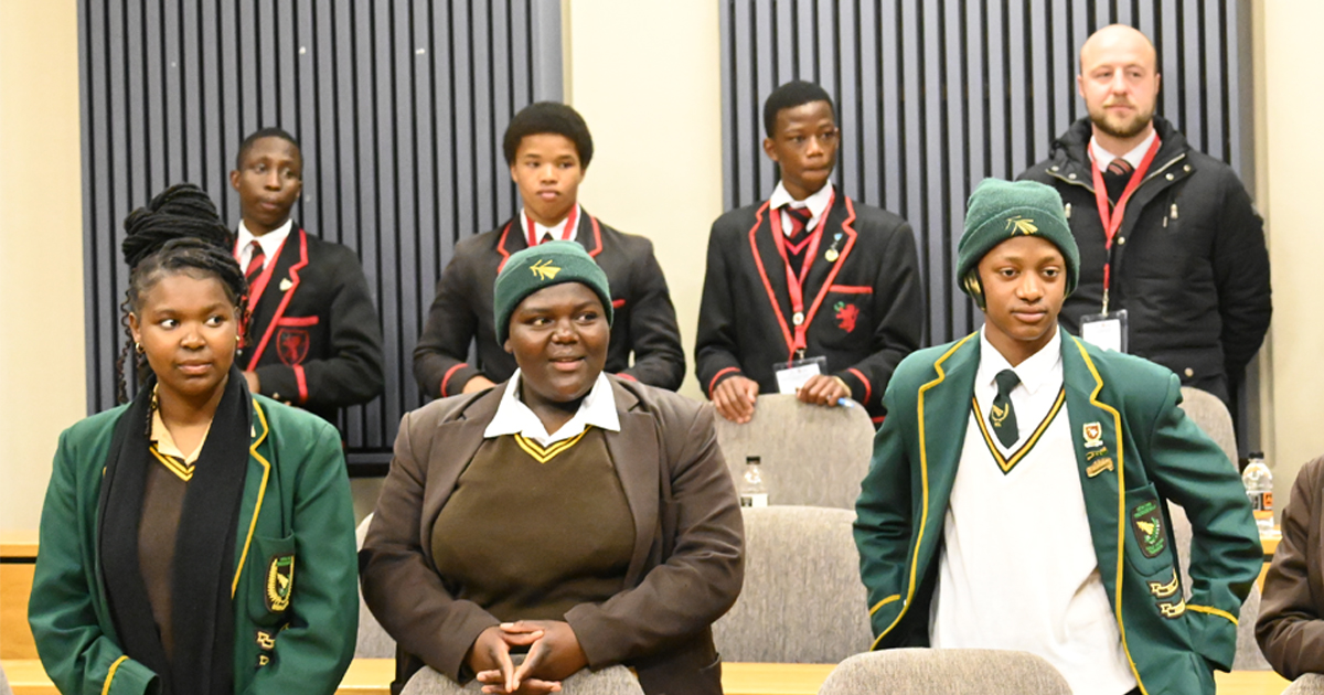Participants from Child-led conference on children’s mental health is schools in Africa