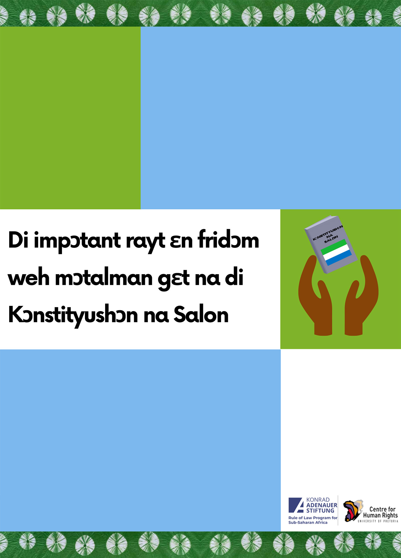 Draft 2 Sierra Leone Krio handbook CHR 1
