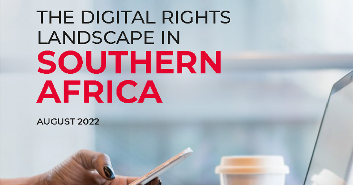 Digital Rights Landscape in SADC Report