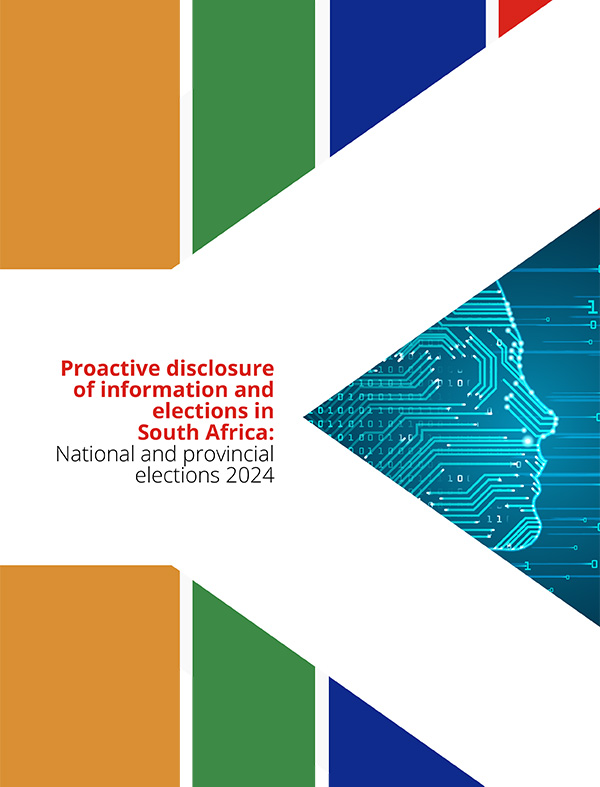 Proactive disclosure of information and elections in South Africa