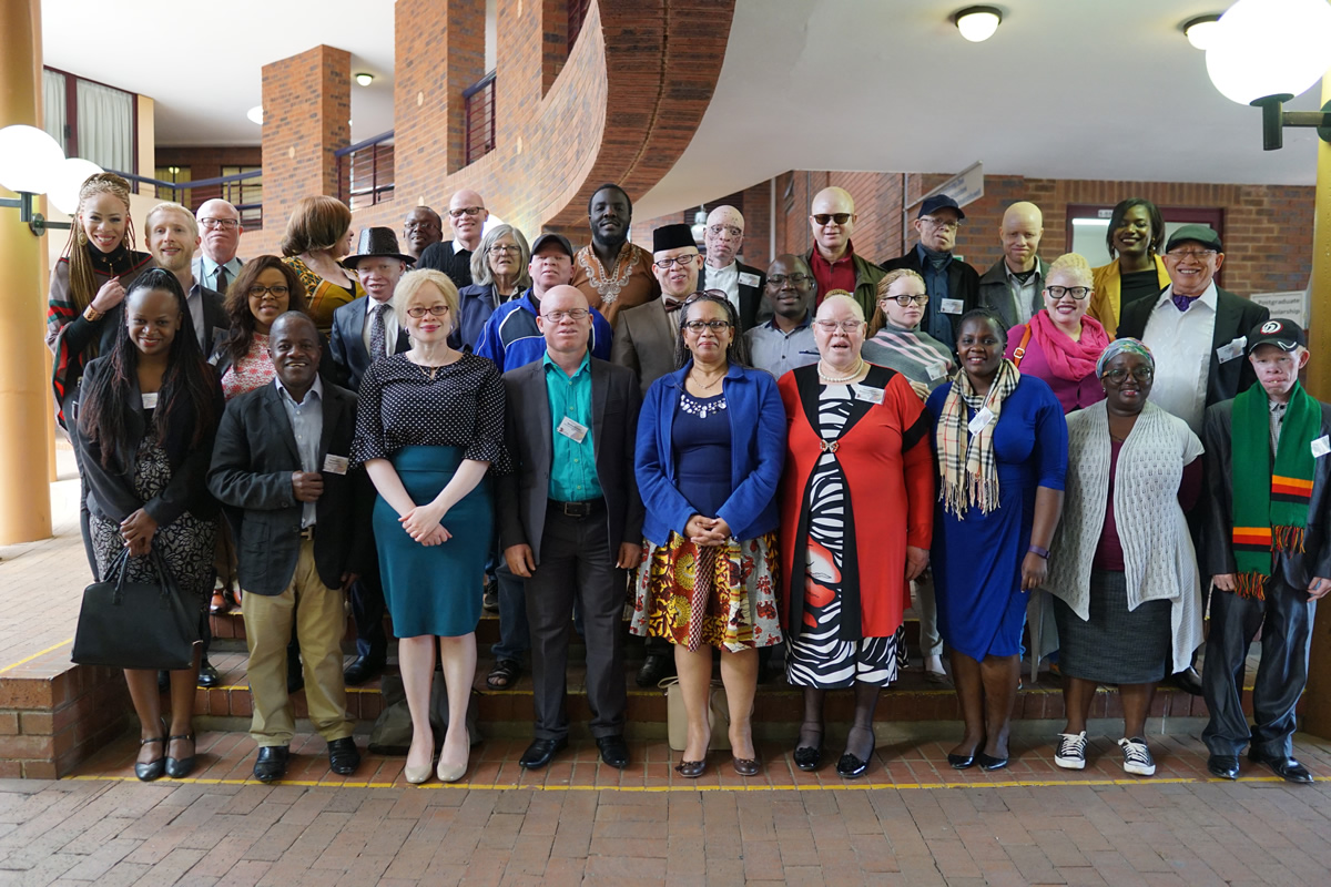 Capacitating frontline organisations working to advance the rights of persons with albinism in Africa