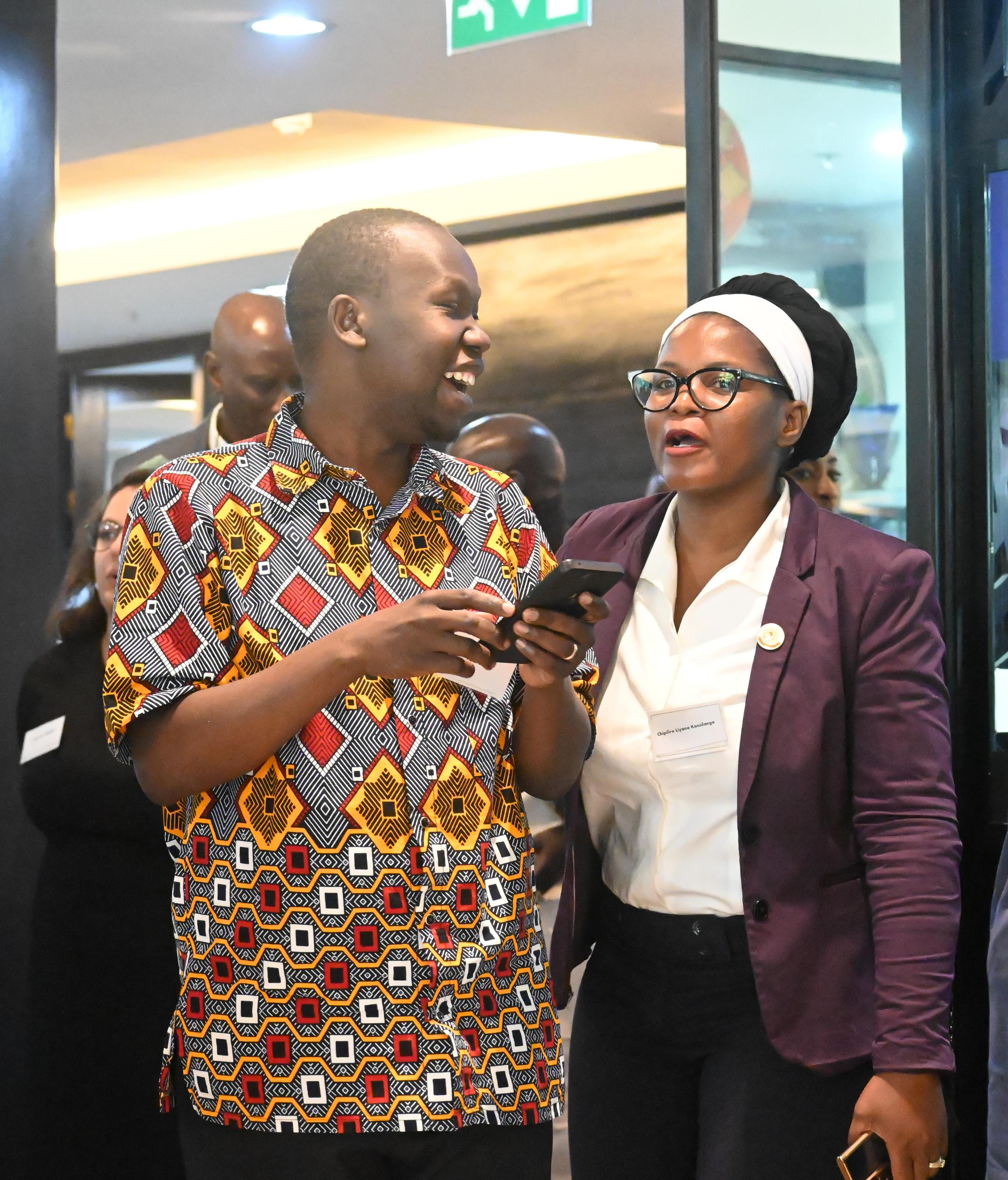 Members of the African Court’s Registry at the Conference