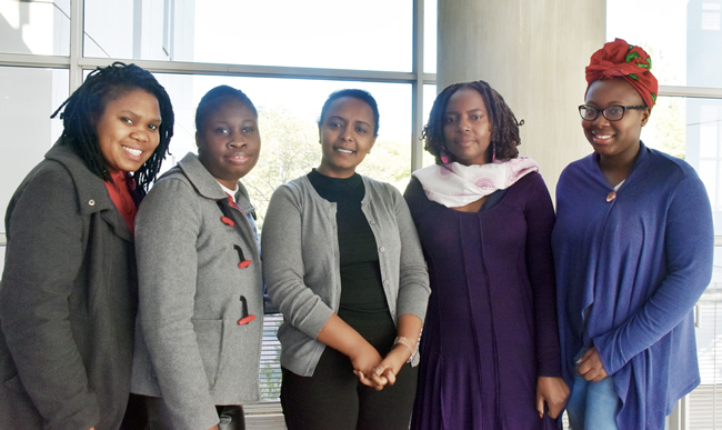 2018 womens rights unit with UN alumna