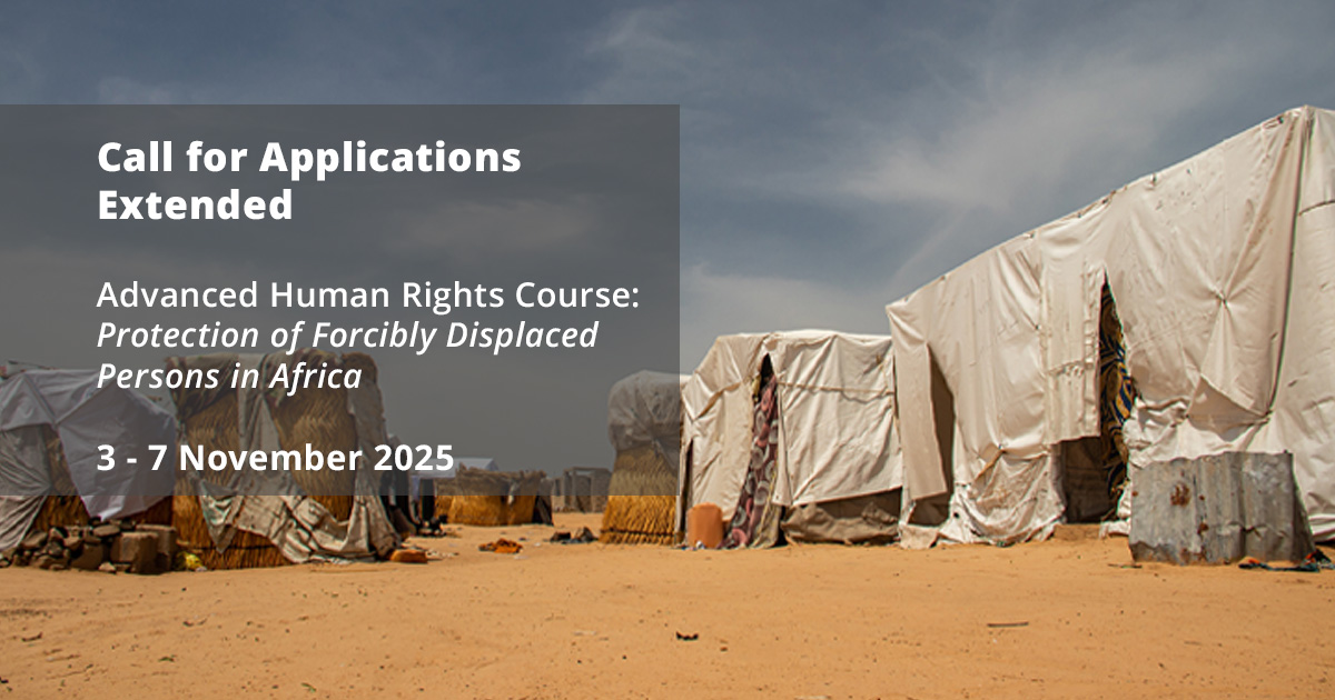 Call for Applications Extended