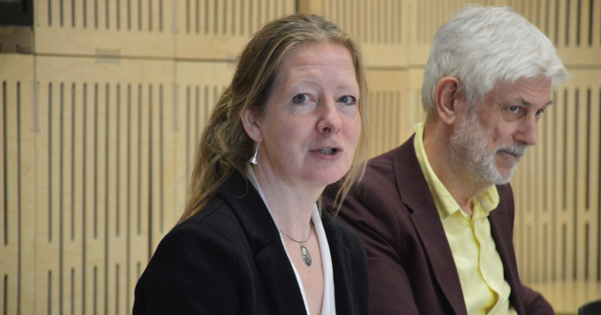 From left to right: Director of the Human Rights Implementation Centre, University of Bristol, Professor Rachel Murray and Director of the Centre for Human Rights, Faculty of Law, University of Pretoria, Professor Frans Viljoen